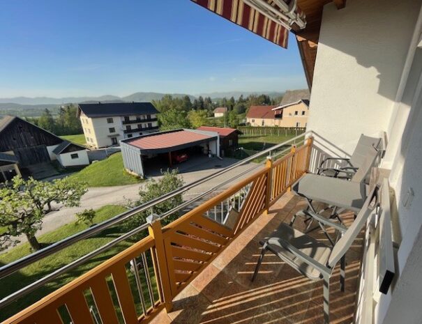 Wohnung 2 Balkon